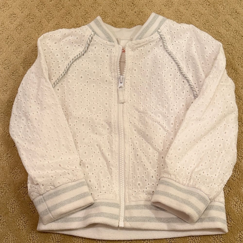 Girls Cat & Jack Zip-Up Sz XS